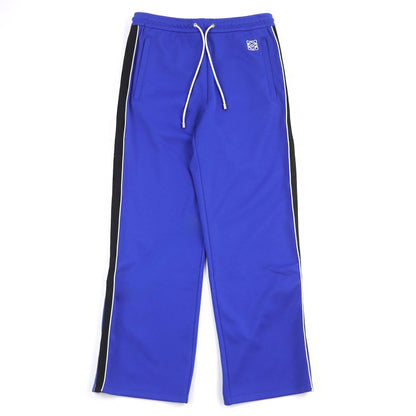 LOEWE H526y04x35 Anagram Sideline Drawcorded Track Long Pants Blue 44 Genuine