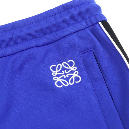 LOEWE H526y04x35 Anagram Sideline Drawcorded Track Long Pants Blue 44 Genuine