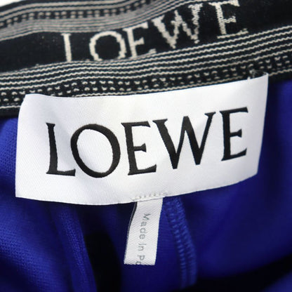 LOEWE H526y04x35 Anagram Sideline Drawcorded Track Long Pants Blue 44 Genuine