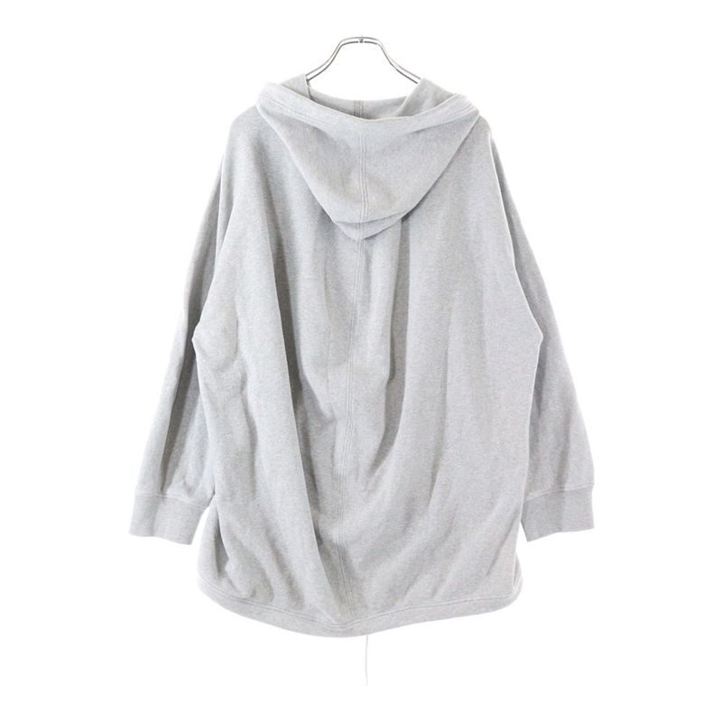 Balenciaga Logo Hoodie Logo Print Pullover Sweatshirt Hoodie Grey 481985 Ttk14