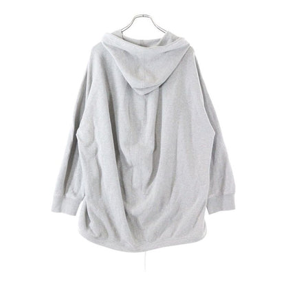 Balenciaga Logo Hoodie Logo Print Pullover Sweatshirt Hoodie Grey 481985 Ttk14