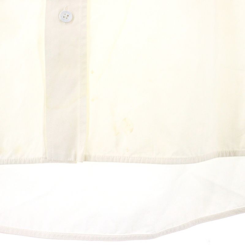 Louis Vuitton 21AW End Goal Printed Shirt Long Sleeve Shirt White Rm212 AS1