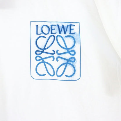 Loewe Anagram T-shirt Short Sleeve T-shirt With Embroidered Anagram Logo White