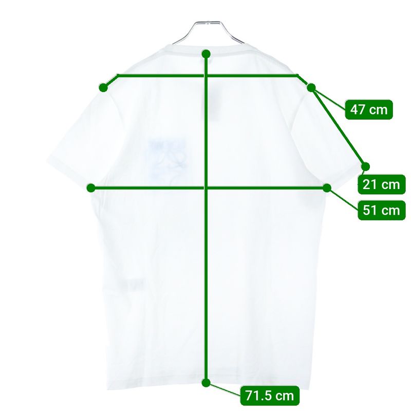 Loewe Anagram T-shirt Short Sleeve T-shirt With Embroidered Anagram Logo White