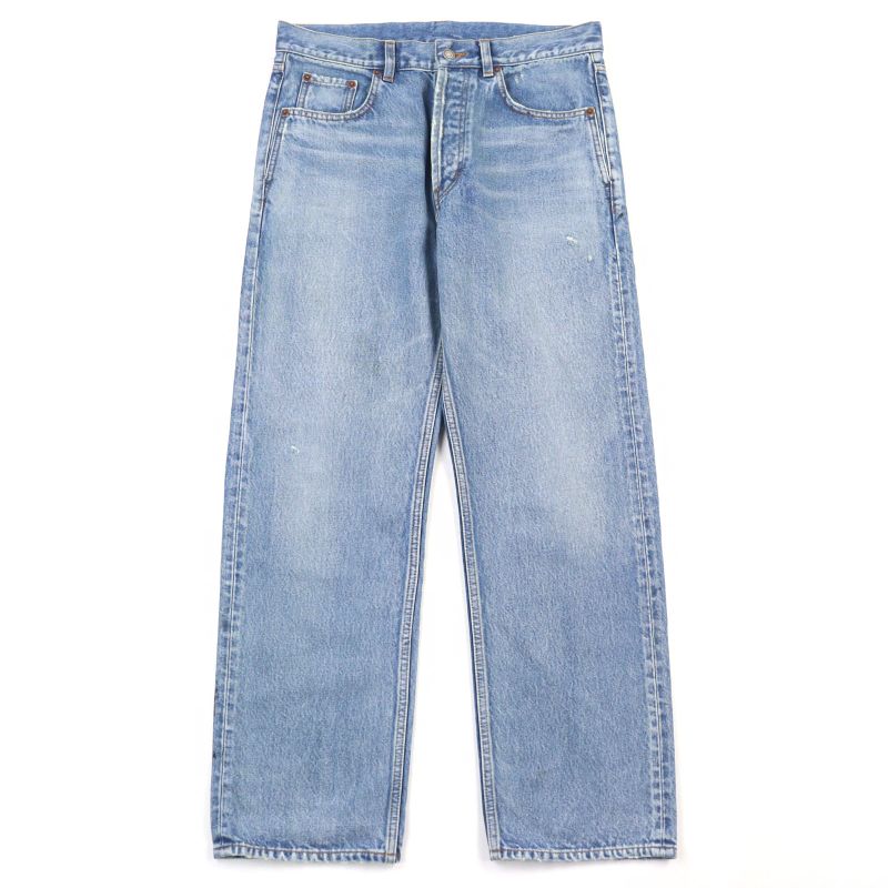 Saint Laurent Paris 2024 810764 Cotton Cowhide Logo Button Leather Patch Button