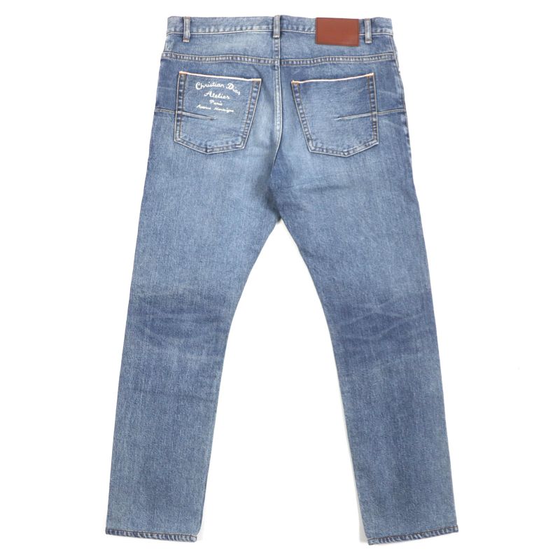  DIOR Homme 213ds15ay988 Atelier Slim17 Regular Logo Embroidery Leather