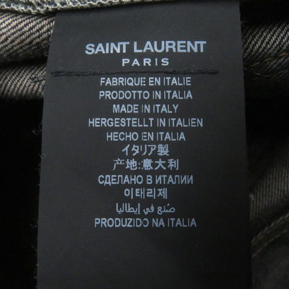 Saint Laurent Paris 597052 Denim Pants Jeans Indigo Blue 28 Made In Italy