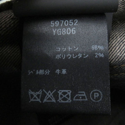 Saint Laurent Paris 597052 Denim Pants Jeans Indigo Blue 28 Made In Italy