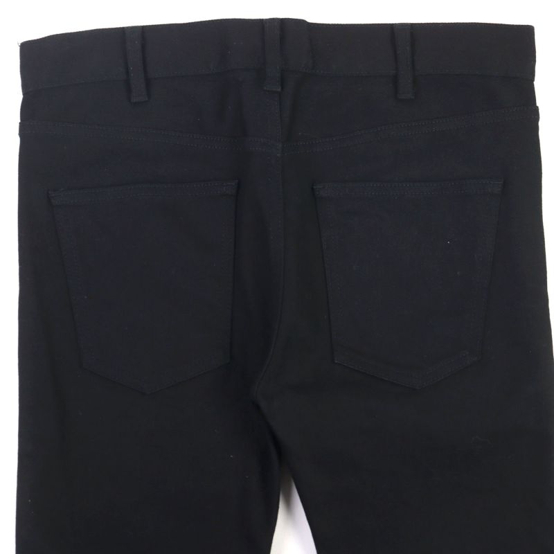 Celine M SK 005 N354 786D 38NJ Cotton Eddy Period Logo Button Zip Fly Skinny