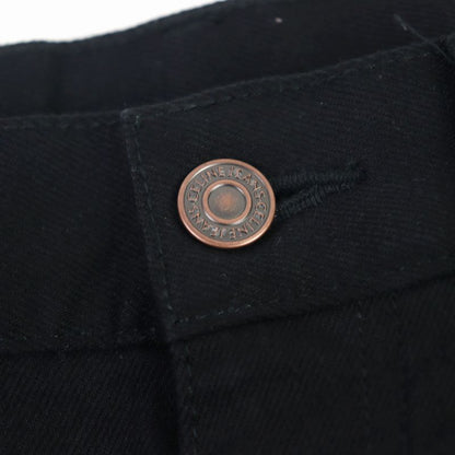 Celine M SK 005 N354 786D 38NJ Cotton Eddy Period Logo Button Zip Fly Skinny