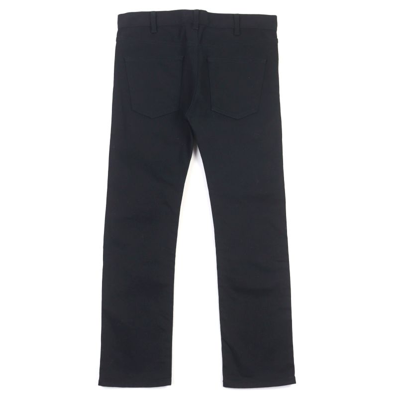 Celine M SK 005 N354 786D 38NJ Cotton Eddy Period Logo Button Zip Fly Skinny