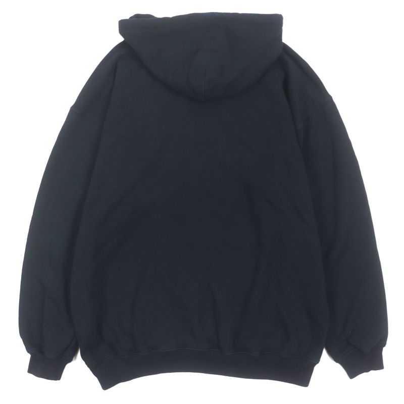  Balenciaga 570792 100% Cotton BB Logo Print Pullover Hoodie