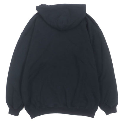  Balenciaga 570792 100% Cotton BB Logo Print Pullover Hoodie