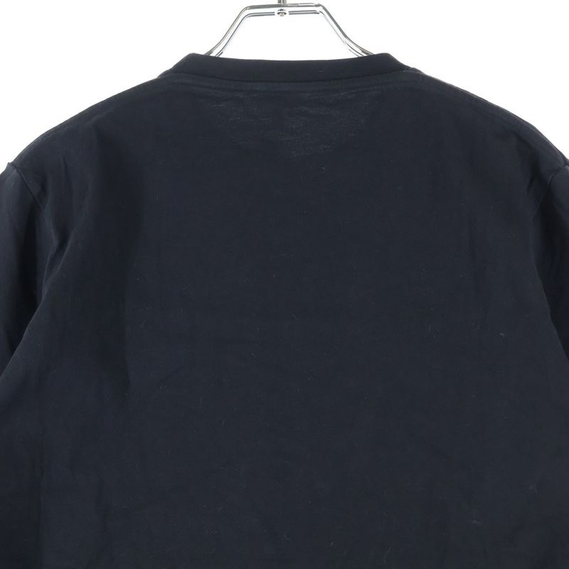 Loewe Anagram T-shirt Short Sleeve T-shirt With Embroidered Anagram Logo Black