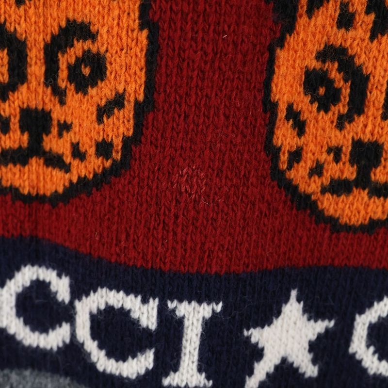 Gucci 19SS Knit Sweater Crew Neck Knit Sweater Red 545749 Xkado