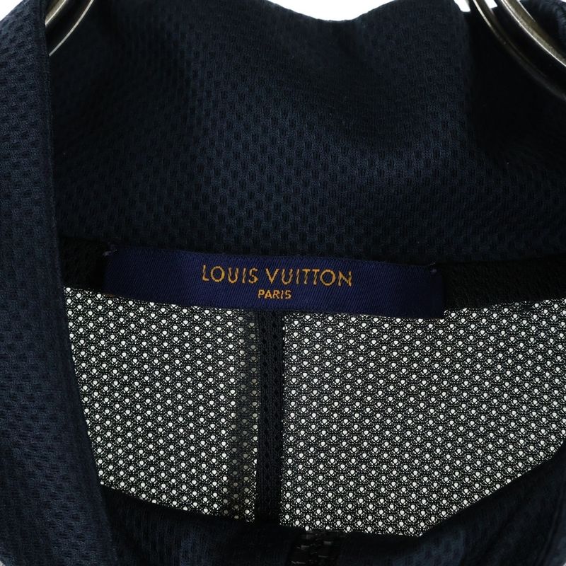 Louis Vuitton 22AW Embellished LV Graphic Hockey Track Jacket Rm222 J67 Hny86w