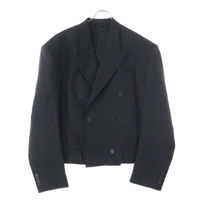 Balenciaga 23AW Folded Tailored Jacket Folded Oversized Peaked Lapel Tailored