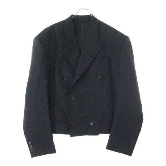Balenciaga 23AW Folded Tailored Jacket Folded Oversized Peaked Lapel Tailored