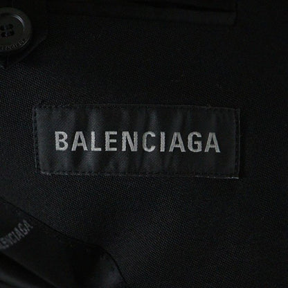 Balenciaga 23AW Folded Tailored Jacket Folded Oversized Peaked Lapel Tailored
