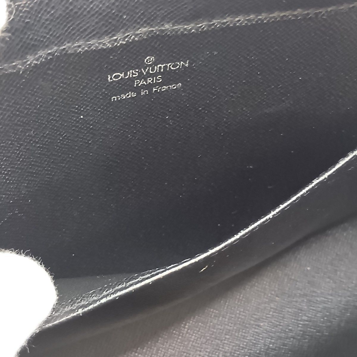 Louis Vuitton Taiga Baikal Ardoise Second Bag M30182 Black