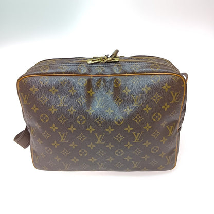 Louis Vuitton Monogram Reporter GM Shoulder Bag M45252 Brown