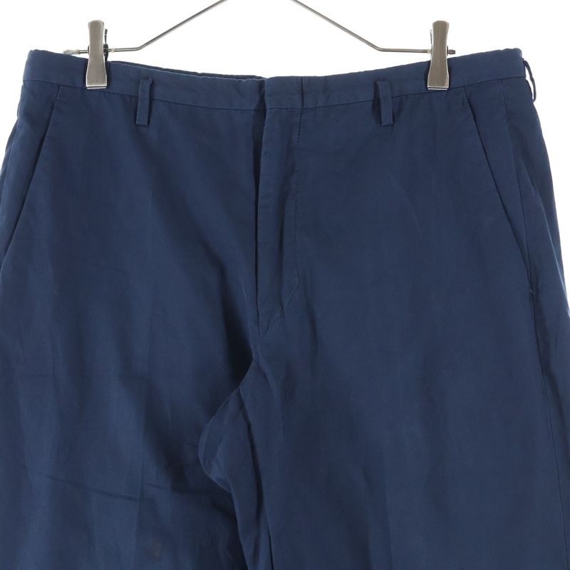 Gucci Cotton Slack Pants Navy