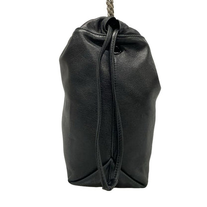 Saint Laurent Paris Bag Teddy Black Chain / Shape Leather