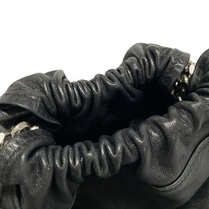 Saint Laurent Paris Bag Teddy Black Chain / Shape Leather