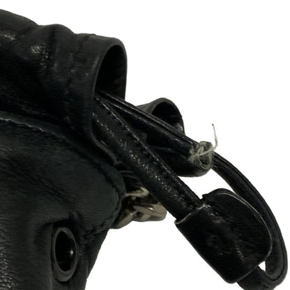 Saint Laurent Paris Bag Teddy Black Chain / Shape Leather