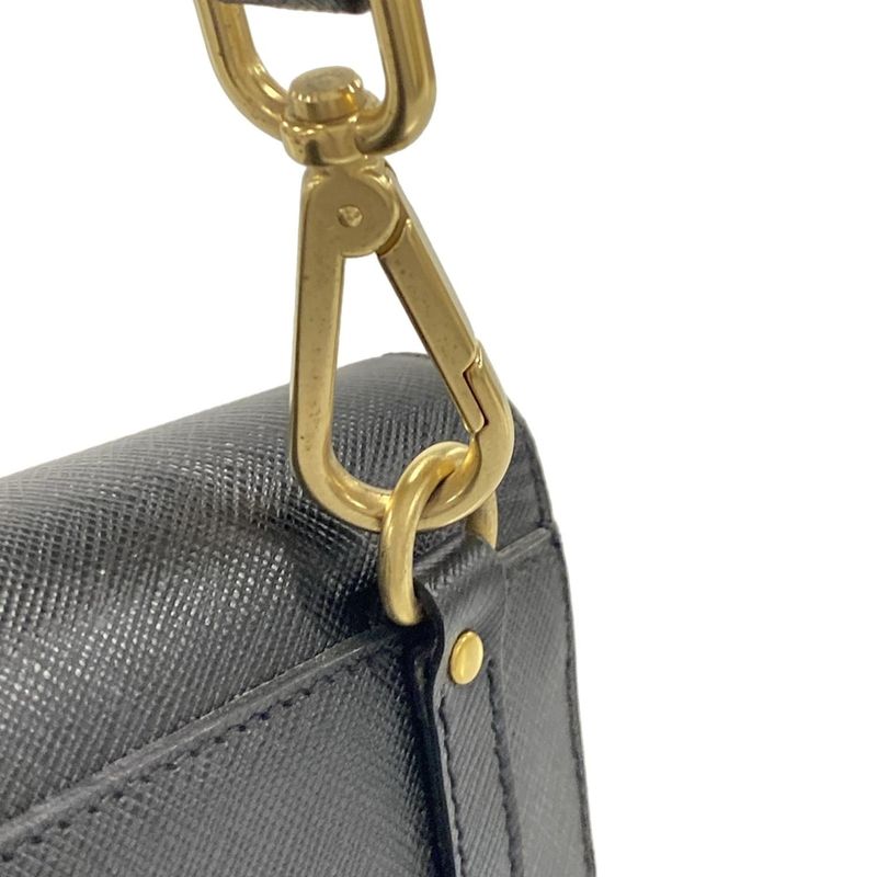 Prada Bag - Va0666 Black Dragon Leather