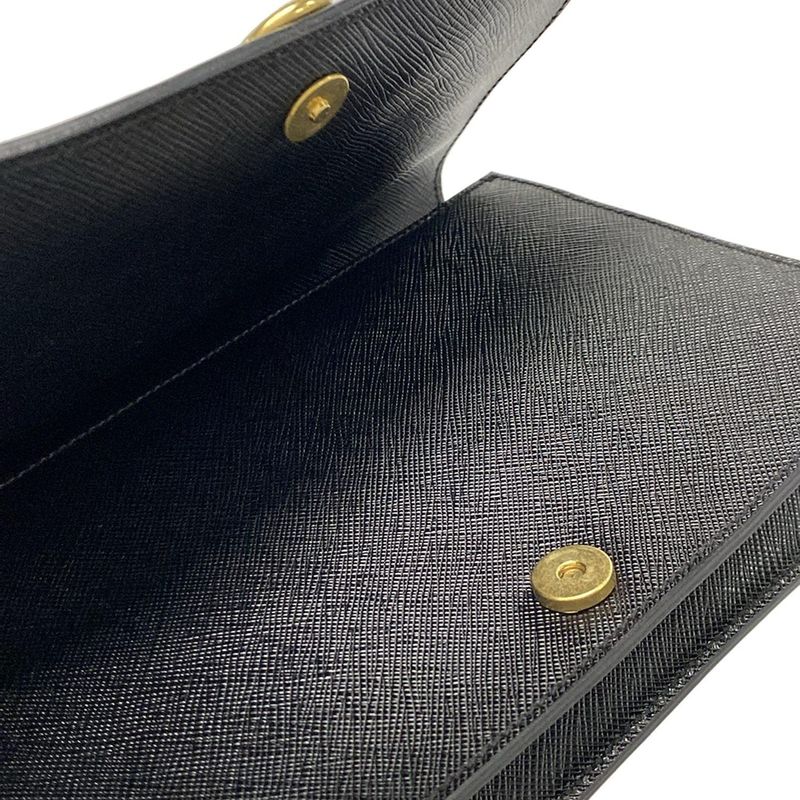 Prada Bag - Va0666 Black Dragon Leather