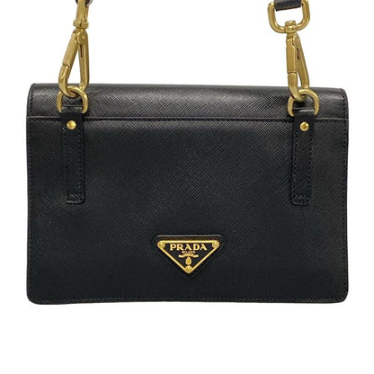 Prada Bag - Va0666 Black Dragon Leather