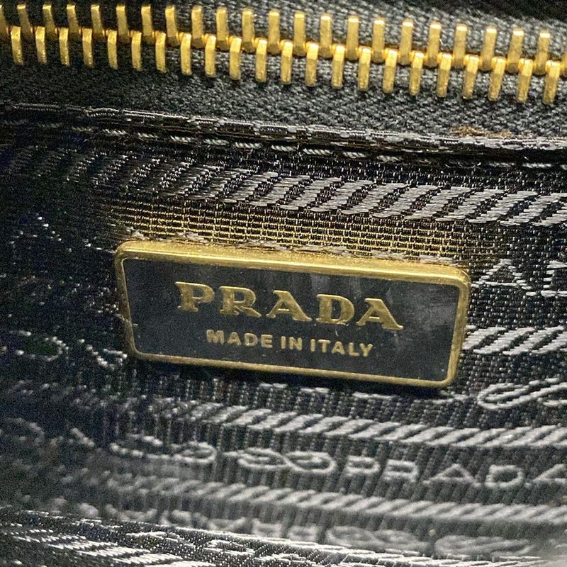 Prada Bag - Va0666 Black Dragon Leather