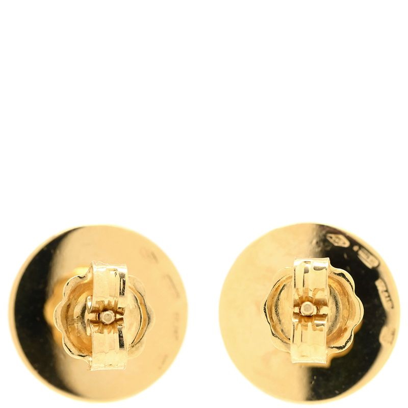 Bvlgari Earrings Bvlgari 18k Yellow Gold Onyx Yellow Gold 18k 750 18k Onyx Black