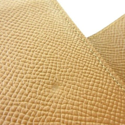 Bulgari Bvlgari Card Case Business Card Holder Leather Brown