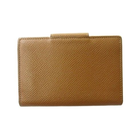 Bulgari Bvlgari Card Case Business Card Holder Leather Brown
