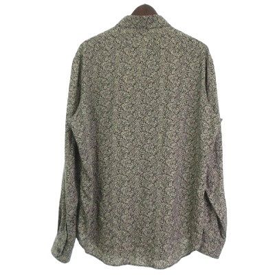 Celine 20AW Viscose Floral Print Shirt Floral Pattern All Over Long Sleeves