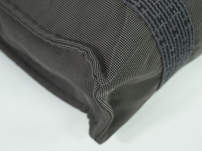 Authentic Hermes Her Line Ado MM Backpack Sac Backpack Canvas Gray Her Line Ado