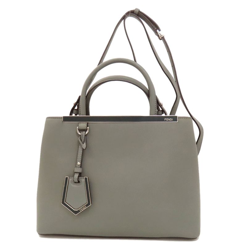 Fendi Toujours 2WAY Handbag Leather Women