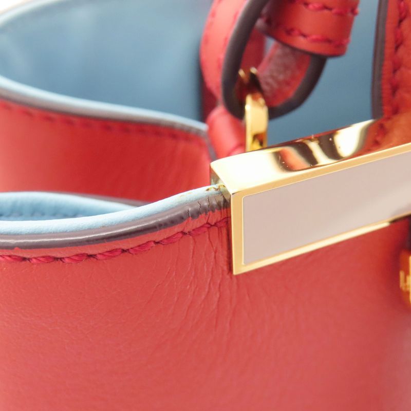 Fendi Toughre 2WAY Handbag Calf Women