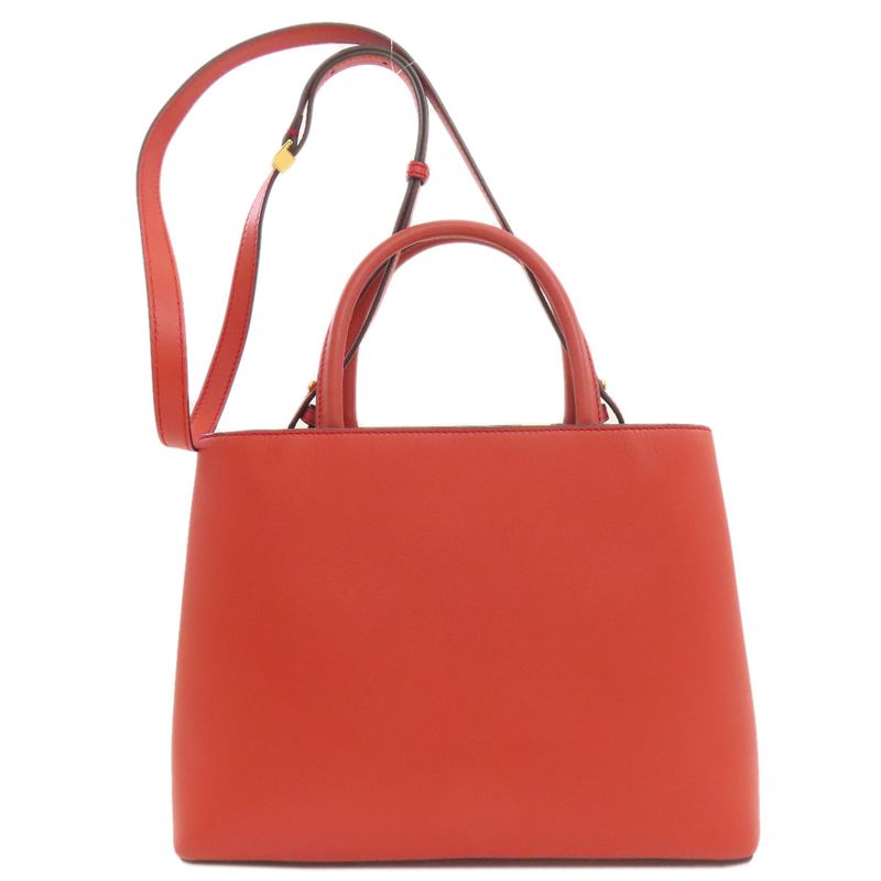 Fendi Toughre 2WAY Handbag Calf Women