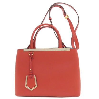 Fendi Toughre 2WAY Handbag Calf Women