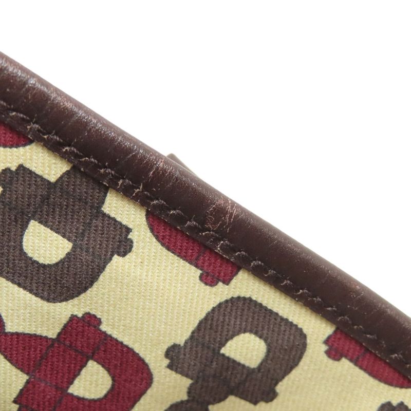 Gucci 162899 GG Sherry Line Tote Bag Canvas Women