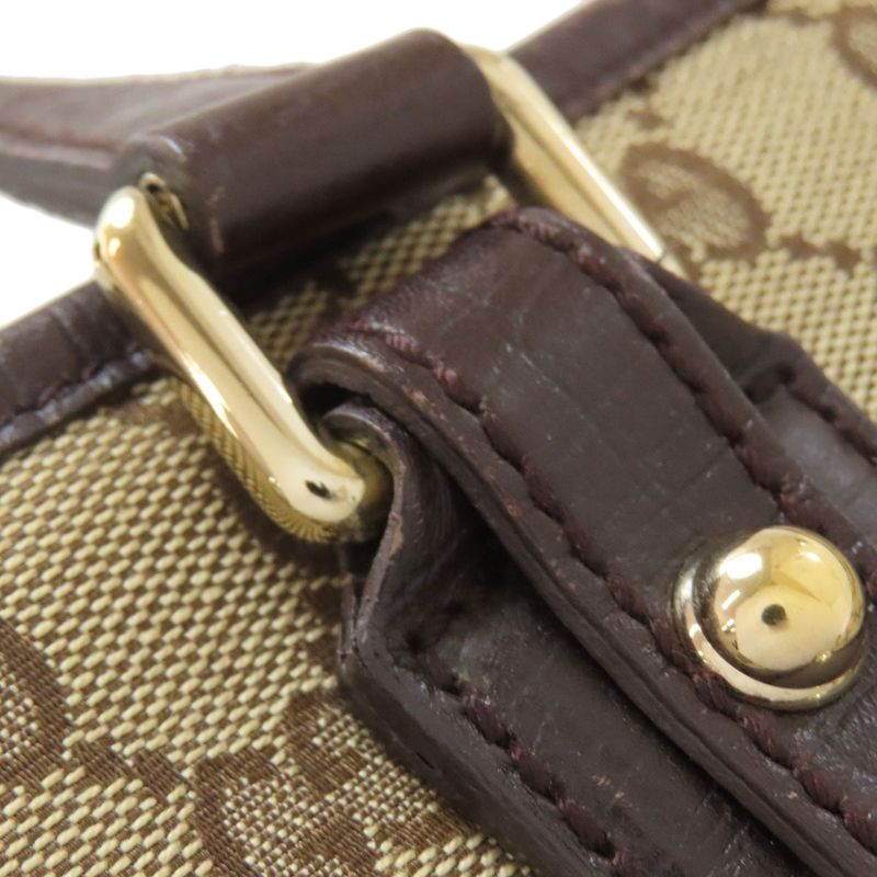 Gucci 162899 GG Sherry Line Tote Bag Canvas Women