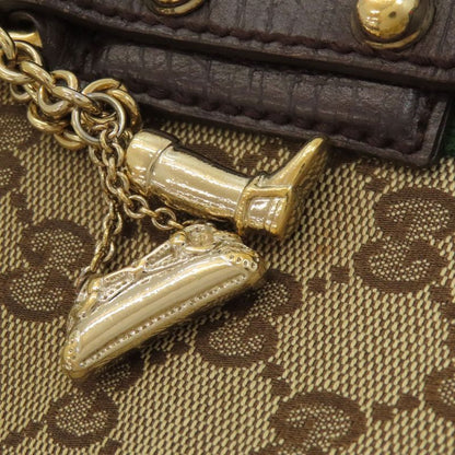 Gucci 162899 GG Sherry Line Tote Bag Canvas Women