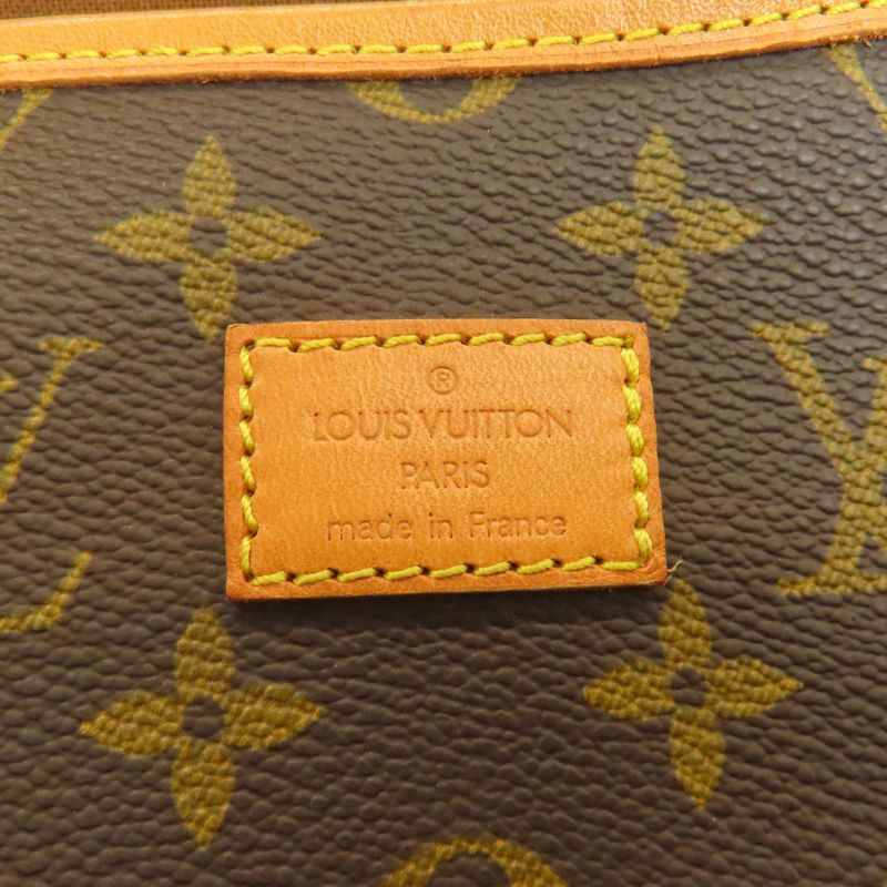 Louis Vuitton M42254 Saumur 35 Shoulder Bag Monogram Canvas Women