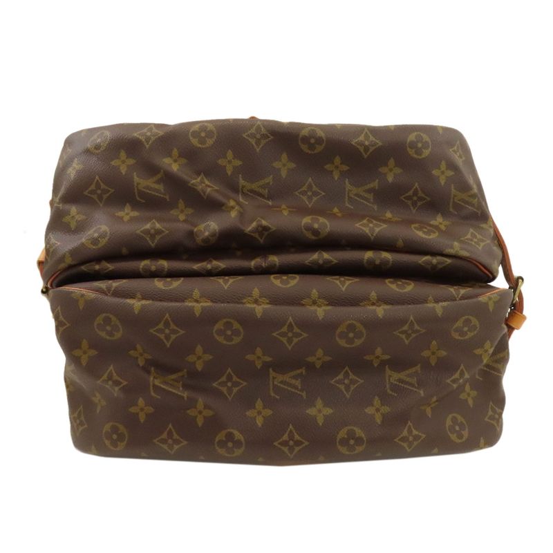 Louis Vuitton M42254 Saumur 35 Shoulder Bag Monogram Canvas Women