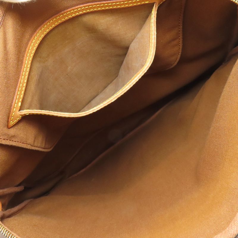 Louis Vuitton M51112 Sac Ballard Shoulder Bag Monogram Canvas Women