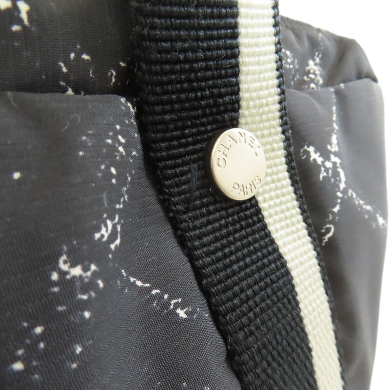 Chanel Travel Line Tote Bag Nylon Ladies