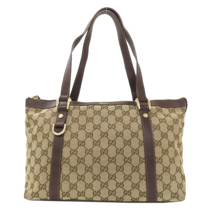 Gucci 141470 Abby GG Pattern Tote Bag Canvas Women